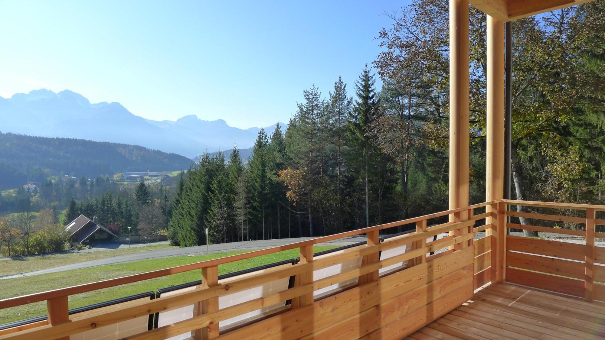 Der Weber - Haus Der Zukunft Lägenhet Hermagor-Pressegger See Exteriör bild