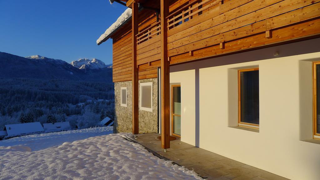 Der Weber - Haus Der Zukunft Lägenhet Hermagor-Pressegger See Exteriör bild