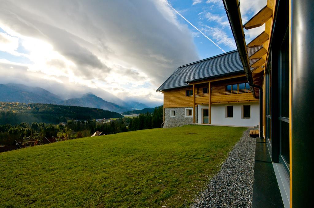 Der Weber - Haus Der Zukunft Lägenhet Hermagor-Pressegger See Exteriör bild